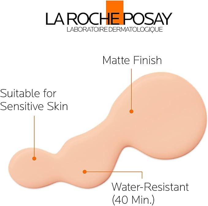 La Roche-Posay Face Sunscreen, Anthelios TINTED MINERAL Ultra-Fluid SPF 50 Lotion UVA-UVB Sun Protection, Titanium Dioxide, 100% Mineral Filter, Fragrance Free, Water Resistant. Travel Size, 50ML - Which Mark