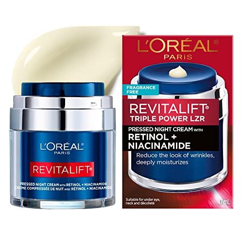 L’Oréal Paris Night Retinol Serum for Face, Revitalift Triple Power LZR, With 0.3% Pure Retinol, Moisturizes Skin and Eliminates Look of Deep Wrinkles, Skincare, 30 ml Climate Pledge Friendly - Which Mark