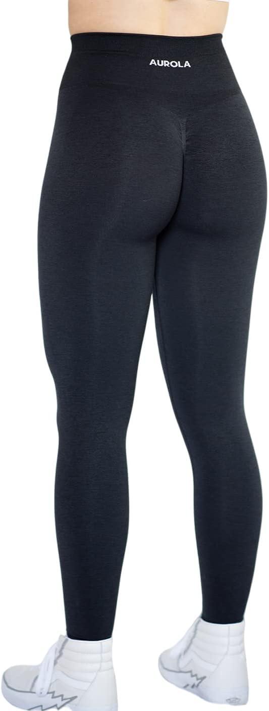Seamless Scrunch Legging Women Yoga Pants 7/8 Tummy Control Workout Running for Fitness Sport Active Ankle Legging - Which Mark