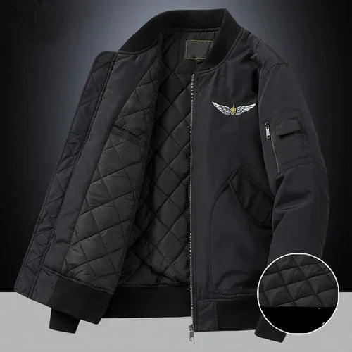 Fashion Casual Brushed Jacket Men - Which Mark