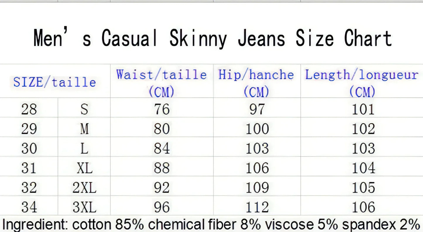UrbanEase™ Personalized Trendy Worn Ripped Motorcycle Jeans Men - Which Mark