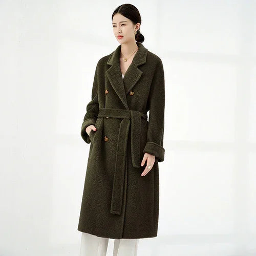 Solid Sail Sheep Camel Coat β Luxury & Warmth for Winter Elegance - Which Mark
