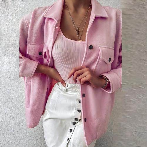 Collar Coat Streetwear Jacket For Women Autumn - Which Mark