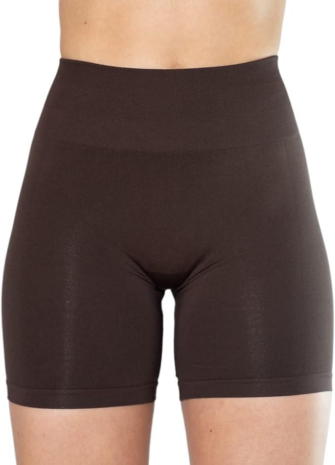 AUROLA Intensify Workout Shorts for Women Seamless Scrunch Short Gym Yoga Running Sport Active Shorts - Which Mark