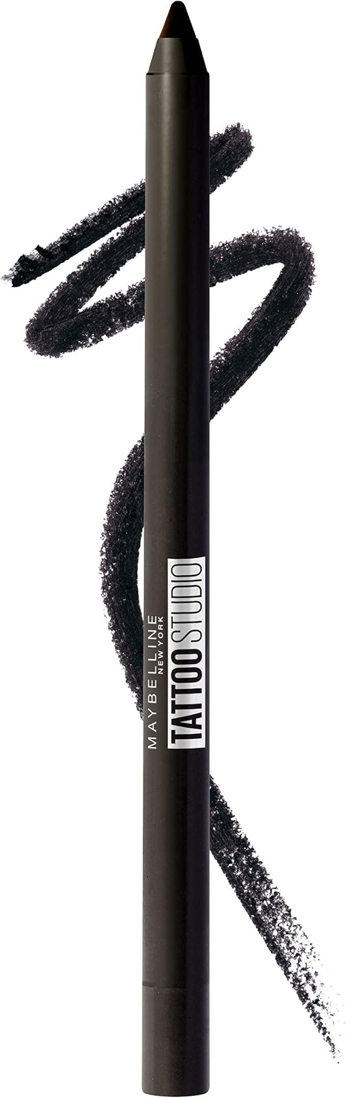 Maybelline New York Tattoostudio Waterproof, Long Wearing, Eyeliner Pencil Makeup, Deep Onyx, 0.04 Ounce - Which Mark