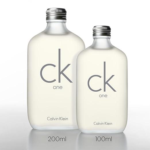 Calvin Klein CK One for Men & Women - Citrus unisex fragrance, Top notes: Green Tea, Bergamot, Cardamom - Which Mark