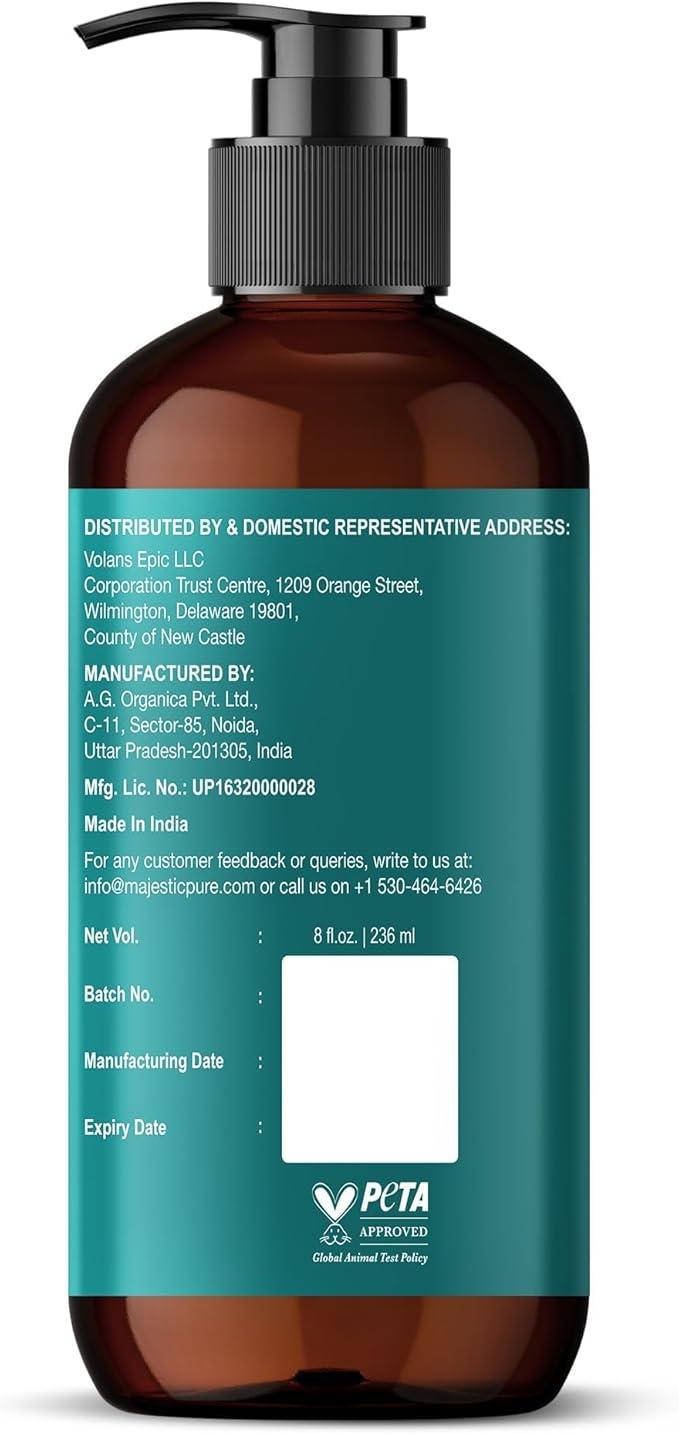 Majestic Pure Vitamin E 70k Blend Massage Oil with Sweet Almond, Jojoba, Argan, Avocado | Invigorating, Refreshing, and Relaxing | For All Skin Types - Men and Women | 8 Fl Oz - Which Mark
