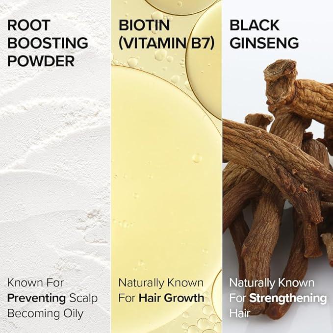 I DEW CARE Tap Secret | Mattifying Dry Shampoo Powder | Root Boosting Powder, Black Ginseng, Biotin | Vegan, Gluten-free, For Fuller Looking Hair - Which Mark
