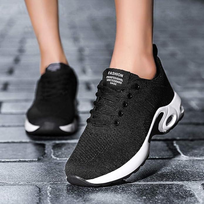ziitop Women's Outdoor Sports Shoes Casual Mesh Air Cushion Sneakers Breathable Running Shoes - Which Mark