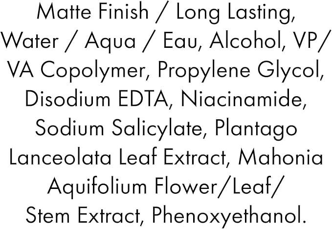 NYX Professional Makeup Matte Finish Setting Spray, Infused with NIACINAMIDE, Long Lasting 16h Wear, Sheer and Smooth Mattifying Spray, Combat Shine for a Poreless Complexion, Vegan Formula, 60mL - Which Mark