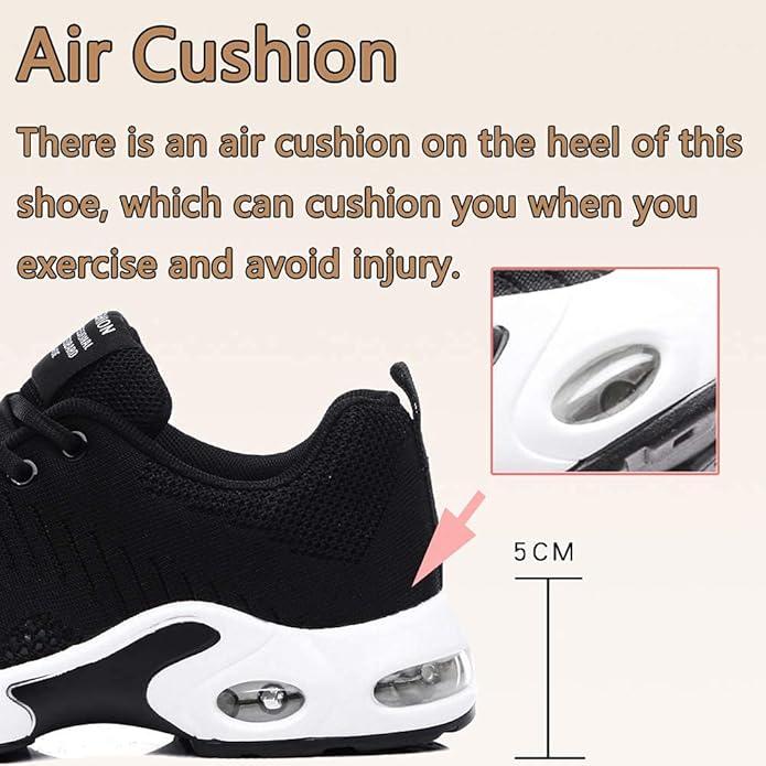 ziitop Women's Outdoor Sports Shoes Casual Mesh Air Cushion Sneakers Breathable Running Shoes - Which Mark