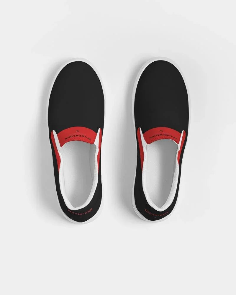 Wakerlook Men's Slip-On Canvas Shoe - Which Mark