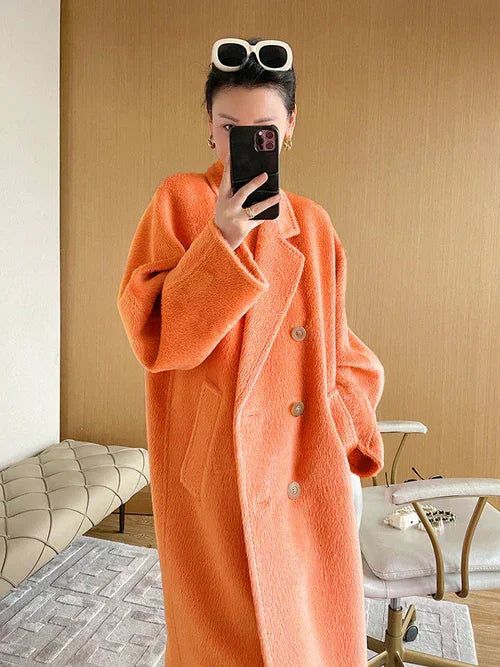 Solid Sail Sheep Camel Coat β Luxury & Warmth for Winter Elegance - Which Mark