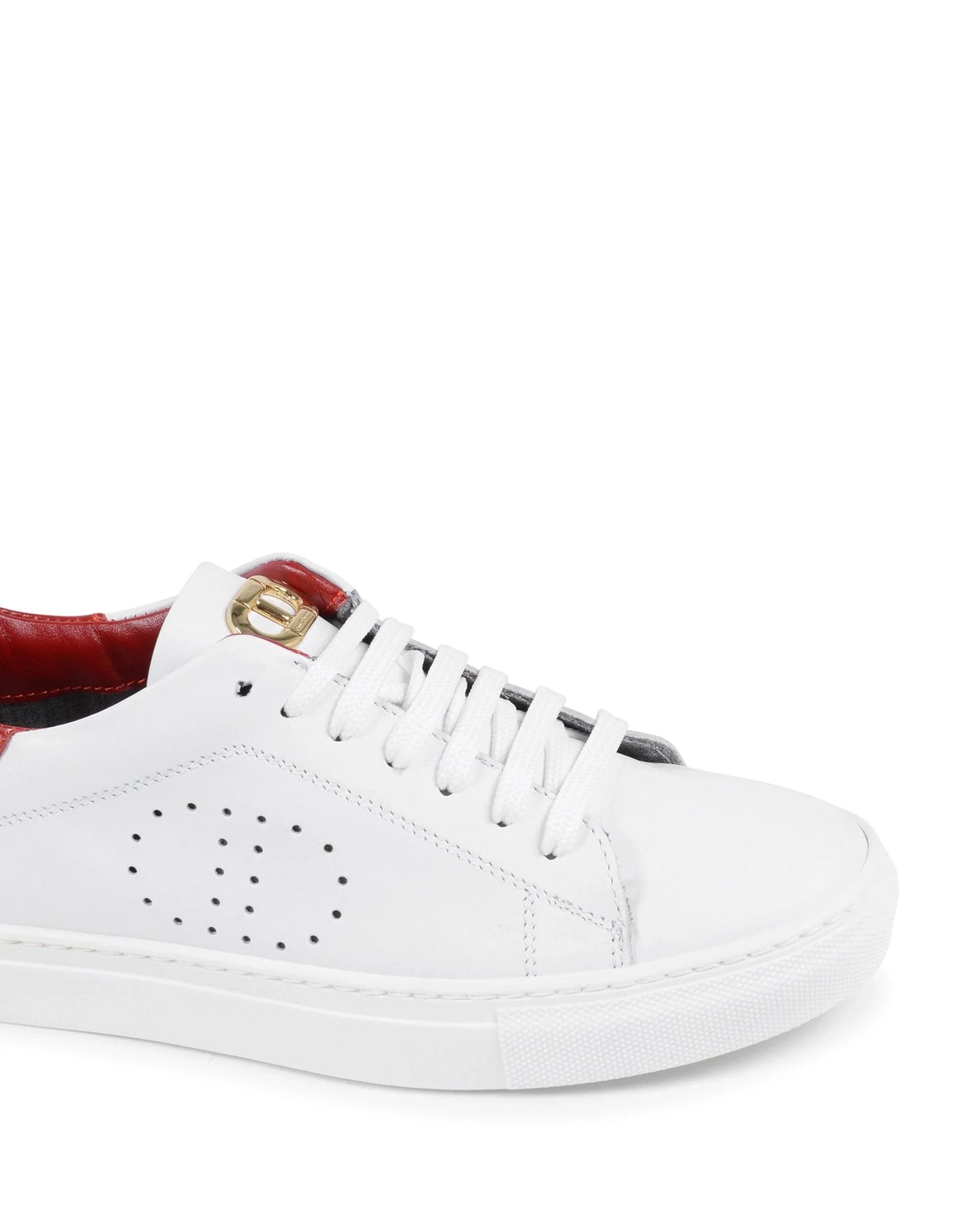 Lady Racer Sportivo Sneaker White/Ruby - Which Mark