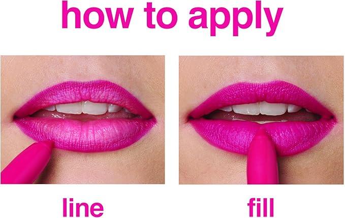 Maybelline Super Stay Ink Crayon Lipstick, Precision Tip Matte Lip Crayon with Built-in Sharpener, Longwear Up To 8Hrs, Achieve it All, 1.2g - Which Mark