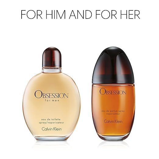 Calvin Klein Obsession for Men - Ambery fragrance, Top notes: Bergamot, mandarin - Which Mark