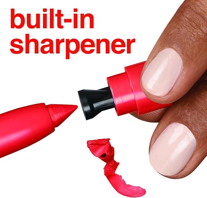 Maybelline Super Stay Ink Crayon Lipstick, Precision Tip Matte Lip Crayon with Built-in Sharpener, Longwear Up To 8Hrs, Achieve it All, 1.2g - Which Mark