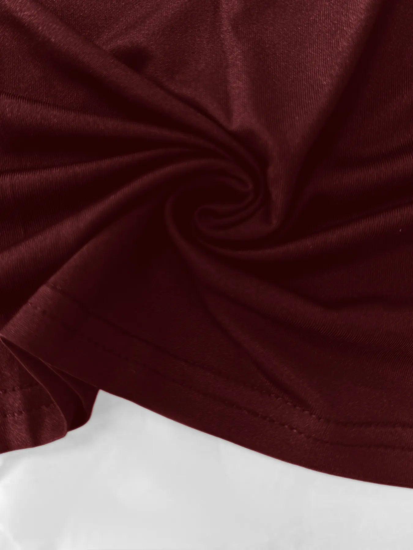 Boat Neck Long Sleeve Crop Top - Which Mark