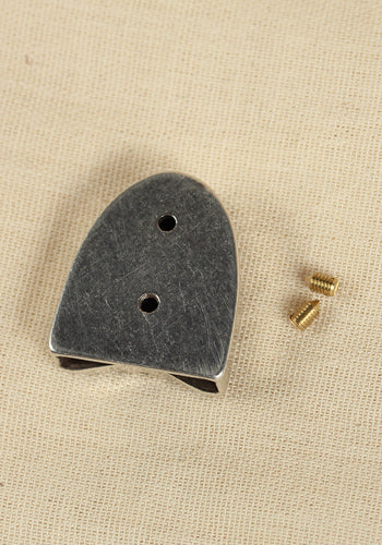 Buckle Set Rhinestone Antique Silver - Which Mark