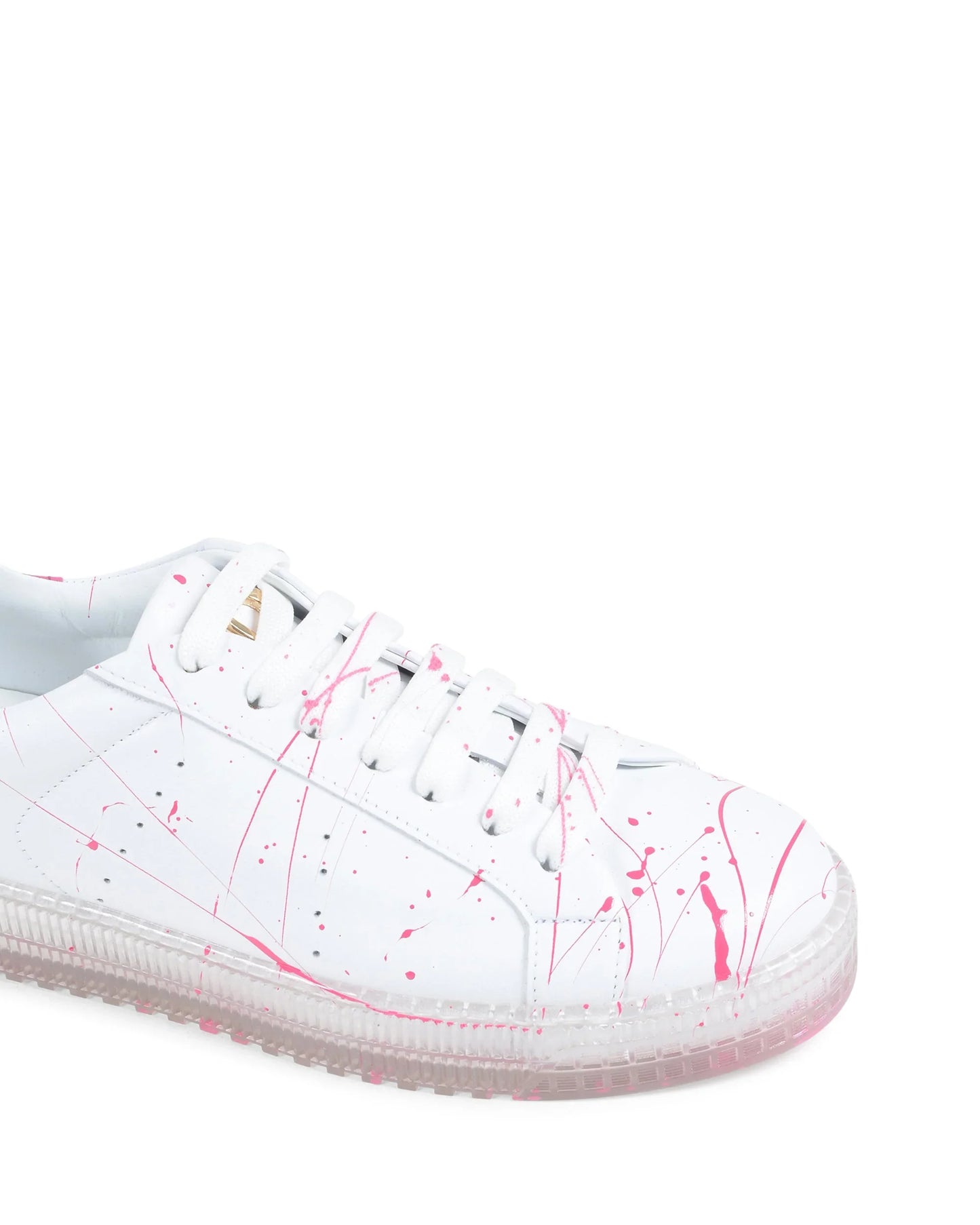 Splatter Sneaker - White Fuxia - Which Mark