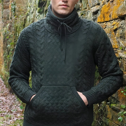 Vest Male College style home Buttons Ripped men sweater Slim - Which Mark