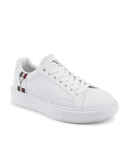 V Italia Mens Sneaker White SNK 001 M WHITE - Which Mark