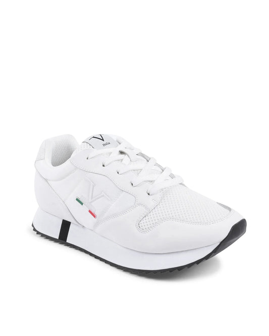 V Italia Mens Sneaker White SNK 003 M WHITE - Which Mark