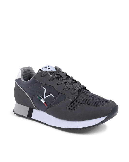 V Italia Mens Sneaker Grey SNK 003 M GREY CIMENT - Which Mark
