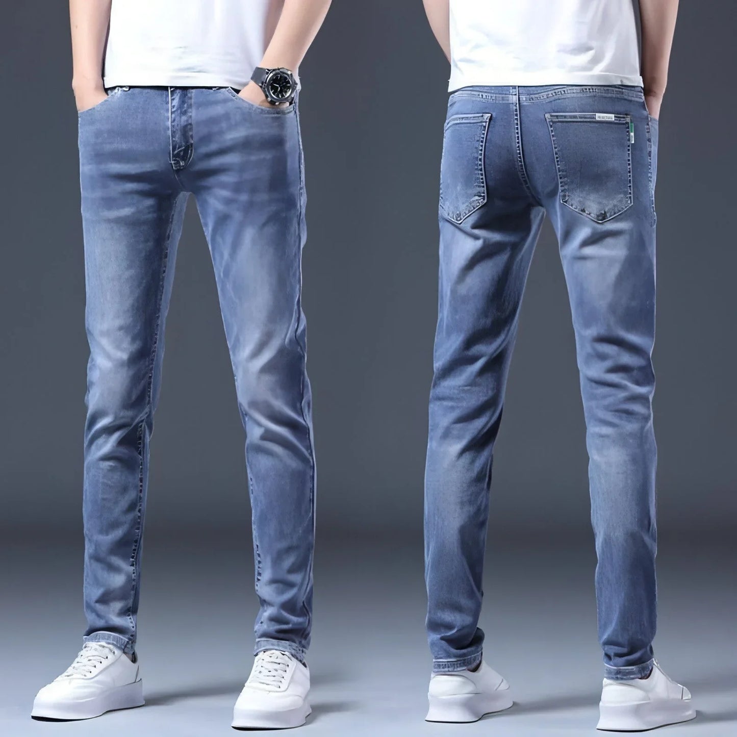 UrbanEase™ Blue Jeans Men - Which Mark