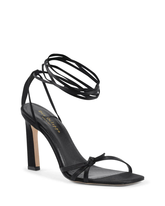 Bey Lace Up Sandal Black - Which Mark
