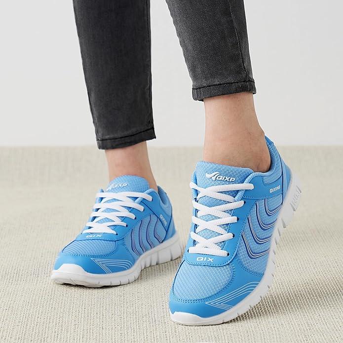 Alicegana Women's Athletic Road Running Lace up Walking Shoes Comfort Lightweight Fashion Sneakers Breathable Mesh Sports Tennis Shoes - Which Mark