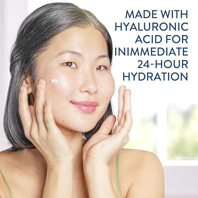 Cetaphil Daily Hydrating Lotion with Hyaluronic Acid - 24Hr Hydration - Fragrance-Free, Paraben-Free - For Dry and Sensitive Skin, 88ml - Which Mark