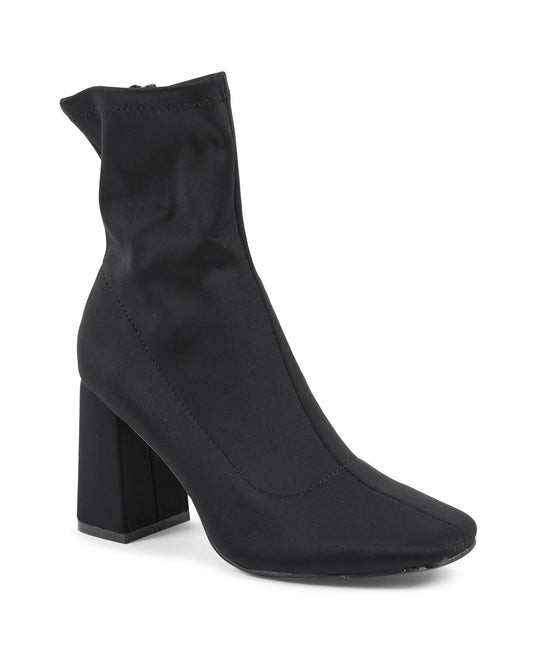19V69 Italia Womens Ankle Boot Black HF005 NERO - Which Mark