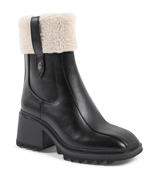 19V69 Italia Womens Ankle Boot Black 181-86 NERO - Which Mark