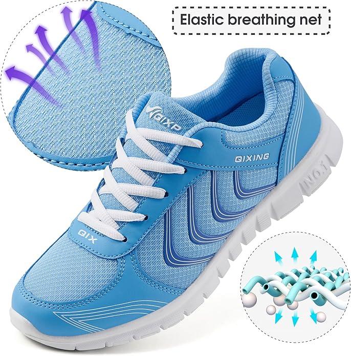 Alicegana Women's Athletic Road Running Lace up Walking Shoes Comfort Lightweight Fashion Sneakers Breathable Mesh Sports Tennis Shoes - Which Mark