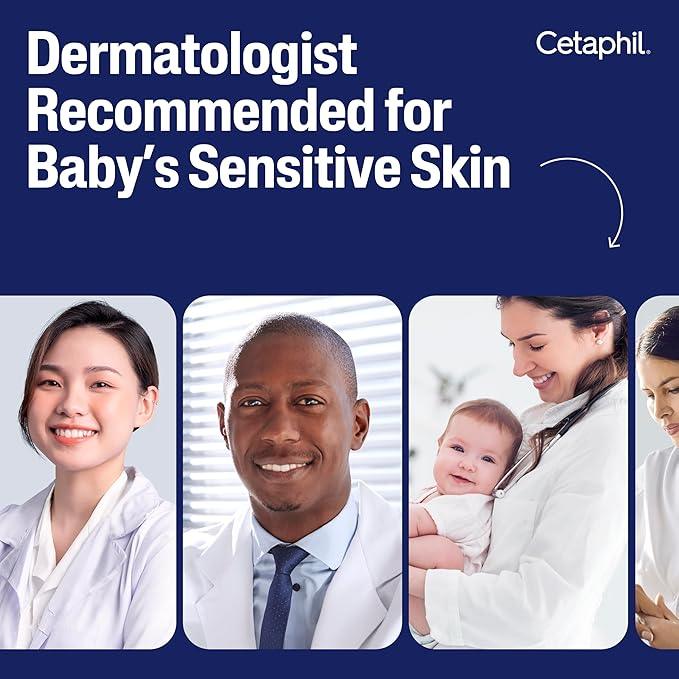Cetaphil Baby Daily Lotion with Organic Calendula, Gentle Baby Lotion for Face & Body, 24 Hr Hydration for Dry and Irritated Skin, Paraben Free, Mineral Oil Free, Dermatologist Recommended, 400ml pump - Which Mark