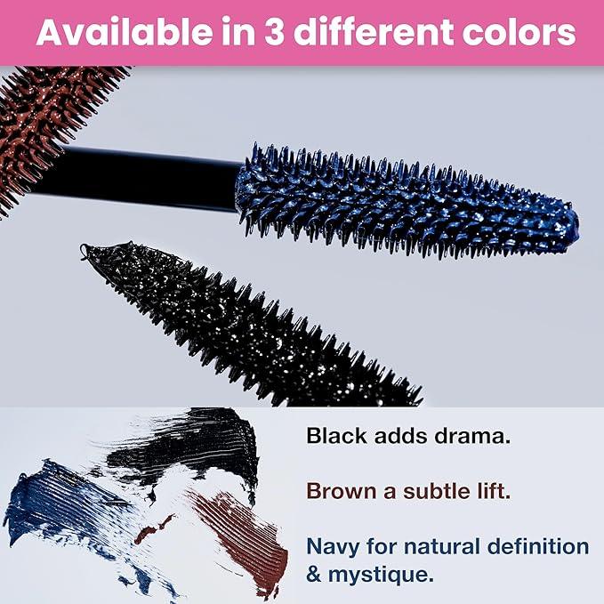 Prime Prometics PrimeLash Mascara for Women over 50 – Volumizing, Incredible Length in 2 Coats – Long-Stay, Zero Clumps, Hypoallergenic (Black) - Which Mark