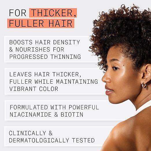 Nioxin Scalp + Hair Thickening System Kits | For Natural, Colored, & Damaged Hair with Light to Progressed Thinning | Strengthen & Boost Hair Density with Niacinamide & Biotin | 3 Month Supply - Which Mark