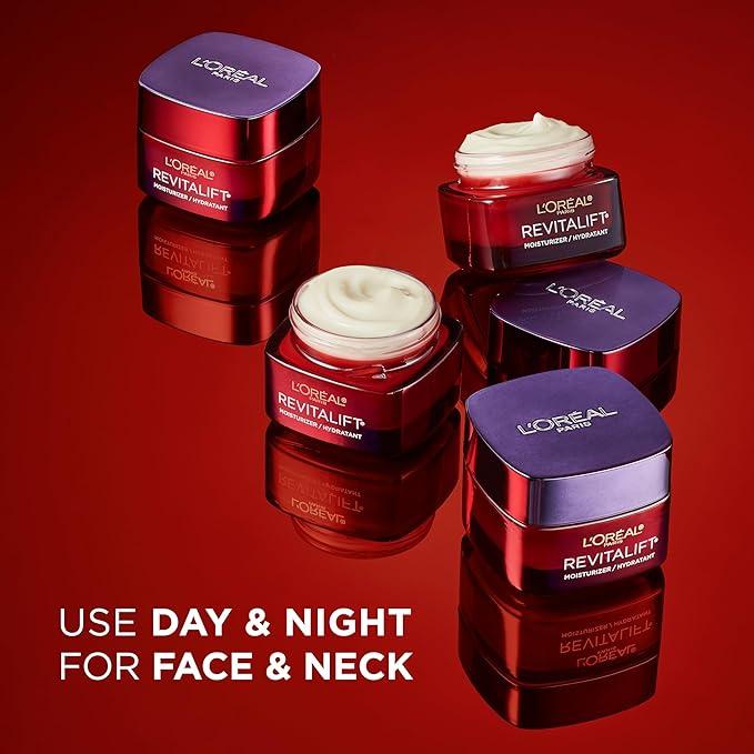 L'Oréal Paris Day Cream, Reduces Look of Wrinkles & Firms Skin, with Pro-Retinol, Vitamin C & Hyaluronic Acid, Revitalift Triple Power LZR, 50ml - Which Mark