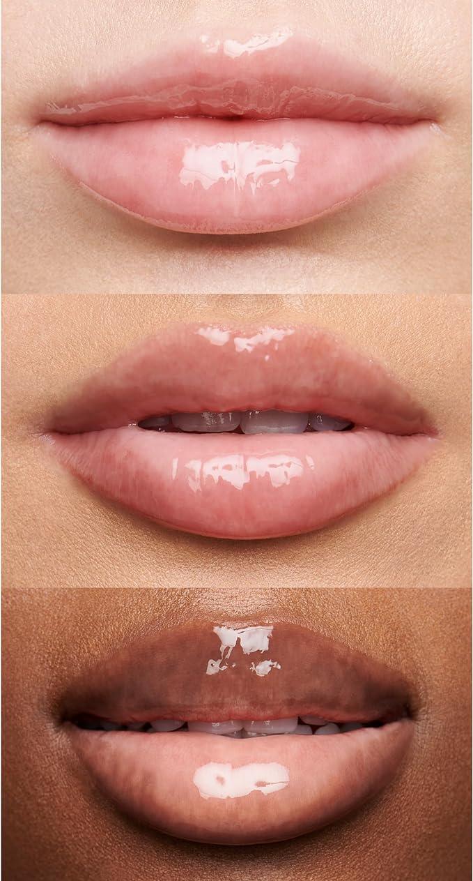 e.l.f. Lip Lacquer, Nourishing, Non-Sticky Ultra-Shine Lip Gloss With Sheer colour, Infused With Vitamins A & E, Vegan & Cruelty-Free, Clear - Which Mark