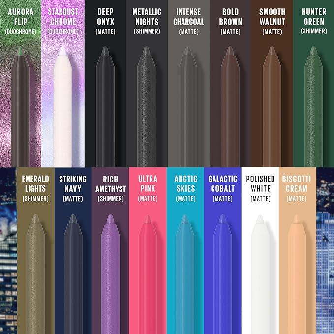 Maybelline New York Tattoostudio Waterproof, Long Wearing, Eyeliner Pencil Makeup, Deep Onyx, 0.04 Ounce - Which Mark