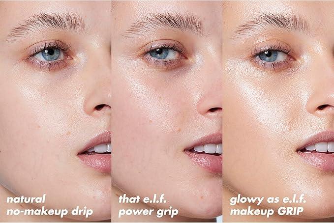 e.l.f. Power Grip Primer + 4% Niacinamide, Gel-Based & Hydrating Face Primer, Evens Skin & Brightens, Grips Makeup, Vegan & Cruelty-Free, 0.811 Fl Oz , Pink - Which Mark