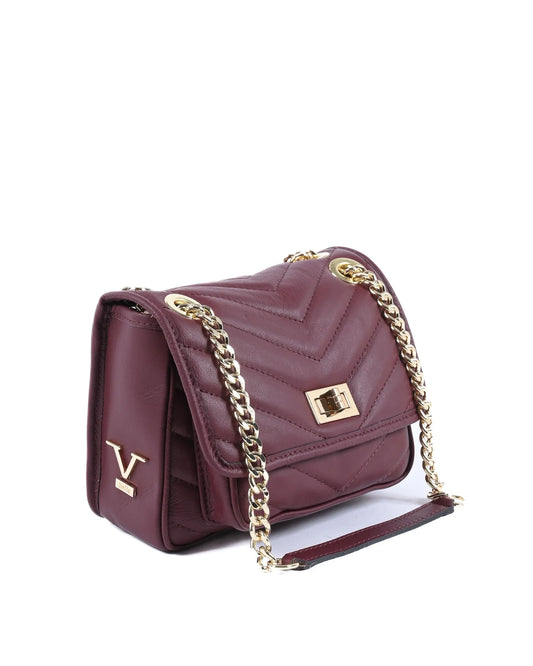 V Italia Womens Handbag 10507 SAUVAGE BORDEAUX - Which Mark