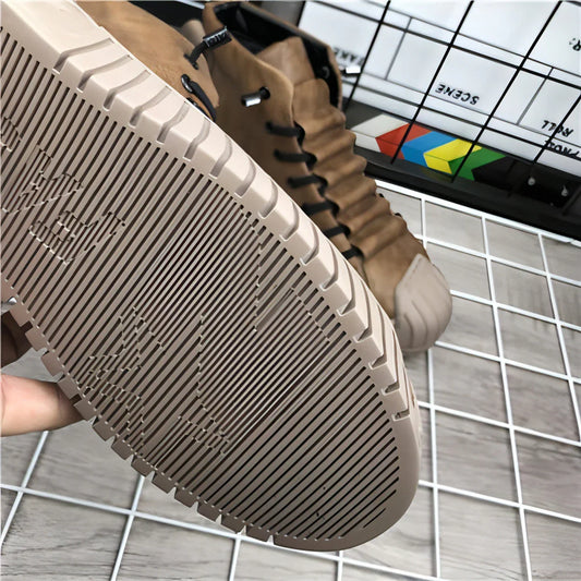 High-Top Thick Bottom Shoes Casual Sneakers - Which Mark