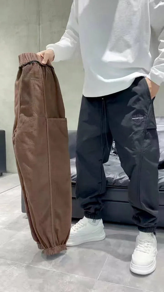 UrbanEase™ Plush And Thickened Leisure Wear Pants (Jeans) Men - Which Mark