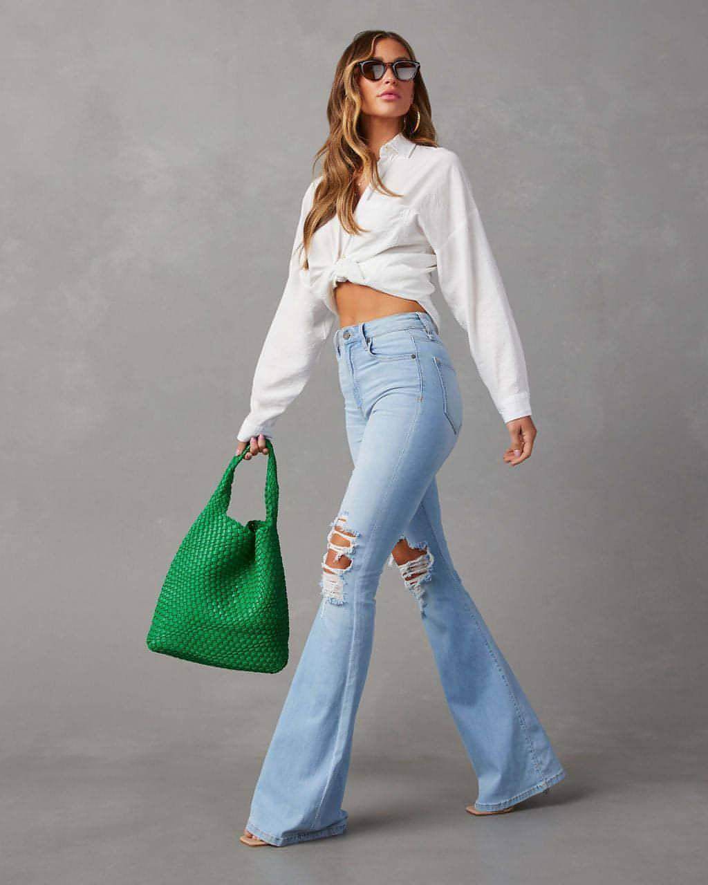 UrbanEase™ Wide-leg Jeans Women - Which Mark