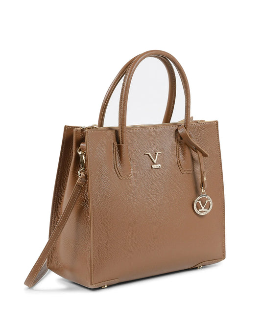 V Italia Womens Handbag BE10275 52 DOLLARO CARAMELLO - Which Mark