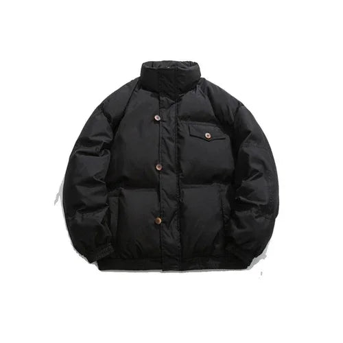 Stand Collar Workwear Cotton-padded Coat For Men Loose Cotton Padded - Which Mark