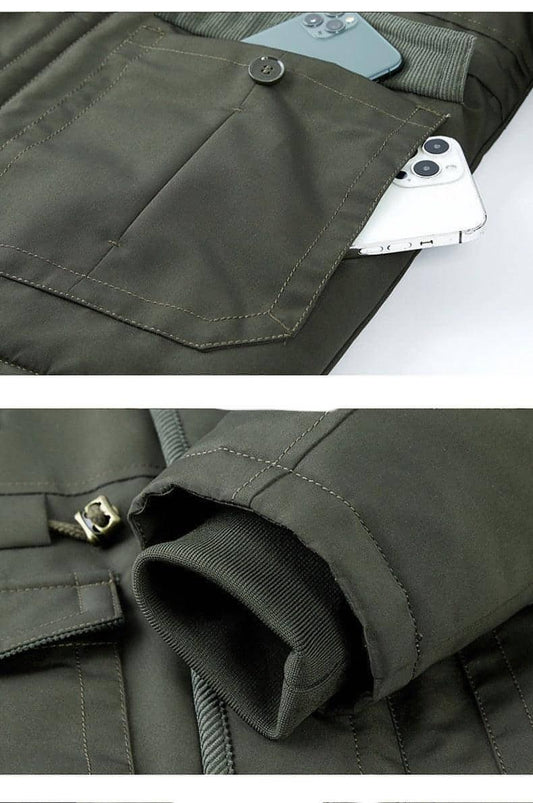 A.1 Lambswool Liner Cotton Coat Jacket Men - Which Mark