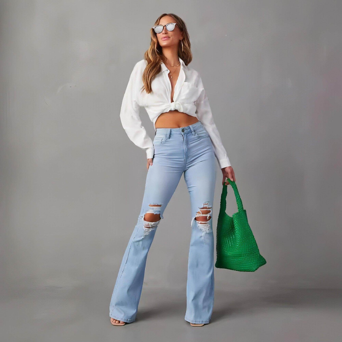 UrbanEase™ Wide-leg Jeans Women - Which Mark